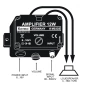 Preview: Universal Verstärker Modul 1x 12W Mono 6V - 16V DC M032S Kemo