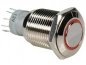 Preview: Velleman R1600O Drucktaster R1600O 0,5A/230V SPDT mit orangener Beleuchtung ET059 