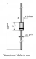 Preview: Silizium Gleichrichter Diode BA159