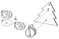 Preview: SMD LED Weihnachtsbaum MK142 Velleman Bausatz