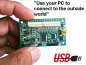 Preview: Mini USB Interfaceboard Schnittstellenkarte VM167 Velleman WHADDA WMI167