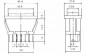 Preview: Universal Fensterheber Schalter Fensterheberschalter 12V max 20A