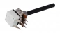 Preview: omeg PC20A1KHS4 Drepoti Potentiometer 6mm mono linear 1K Ohm mit Schalter ET400