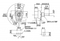 Preview: Drehpoti Potentiometer 6mm mono linear 47K Ohm mit Schalter omeg PC20A47KHS4