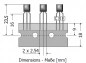 Preview: Transistor BC549C npn 100mA 500mW To92