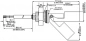 Preview: Niveau Sensor Flüssigkeits Schwimmschalter Pegelschalter Levelsensor
