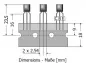 Preview: Transistor pnp BC557 50V 0,1A 0,5W To92