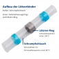 Preview: Löthülsen Lötverbinder mit Schrumpfschlauch 4.5mm STS3 20Stück 1,5 - 2,5mm²