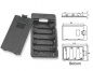 Preview: Batteriehalter 6x Mignon AA Einbaugehäuse Flach