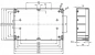 Preview: Kunststoff Gehäuse G218C grau mit transparentem Deckel IP65 220 x 146 x 55mm