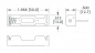 Preview: Halter 1x AAA Micro Batterie mit Anschlussleitungen rot/schwarz KEYS2467