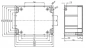 Preview: Kunststoff Gehäuse ABS G311 IP65 grau 115 x 90 x 55mm Velleman