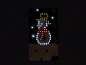 Preview: LED Schneemann mit 69 bunten LEDs MK200 Velleman Bausatz WHADDA WSSA200