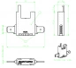 Preview: KFZ Flachstecksicherungshalter für 19mm Unival Flachstecksicherung max 20A MTA 100345