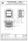 Preview: Netztrafo offene Bauform Blocktrafo 2x 9V AC 2x 1,35A max 25VA