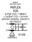 Preview: Entstörfilter Entstörkondensator Miflex X26 X2 Y2