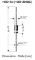 Preview: Z-Diode Zener DO41 Diode 1,3Watt 10Volt