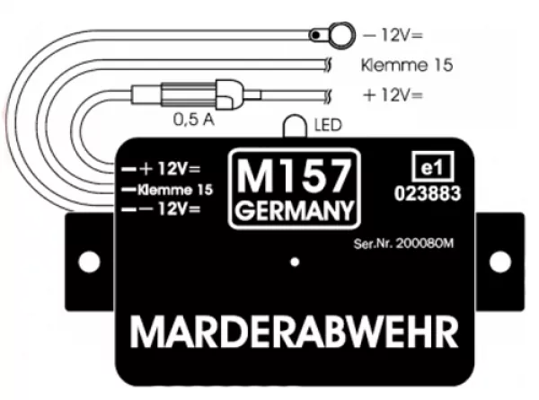 Marder Abwehr Schutz Scheuche M157 Kemo