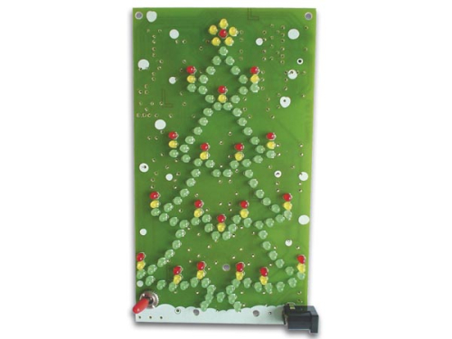 Velleman Elektronik Bausatz MK117 LED Weihnachtsbaum groß 9V - 12V MK117 VMK117