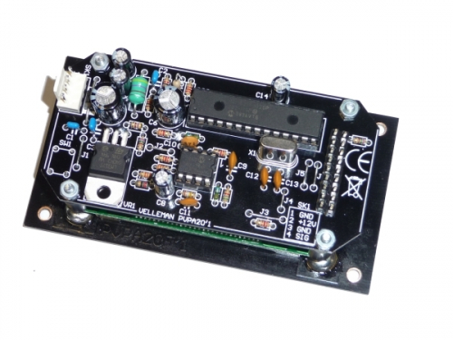 Audio Analysator LCD Panel Display Elektronik K8098 Velleman Bausatz WHADDA WSAH8098