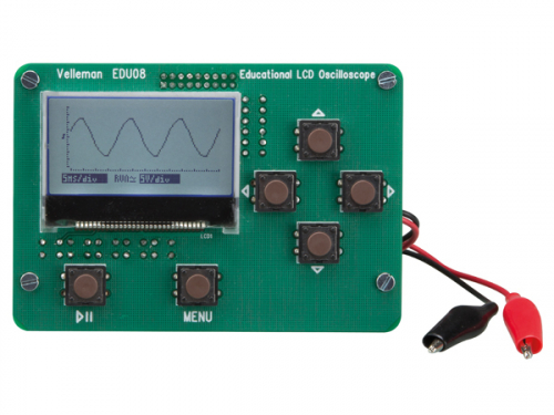 Oszilloskop Lernpaket mit LCD Display EDU08 Velleman WHADDA WSEDU08