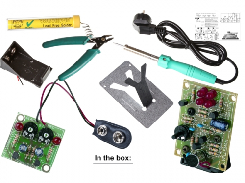 Lernset Experimentierset Löt Lernpaket Einsteigerset EDU03 Velleman WHADDA WSEDU03