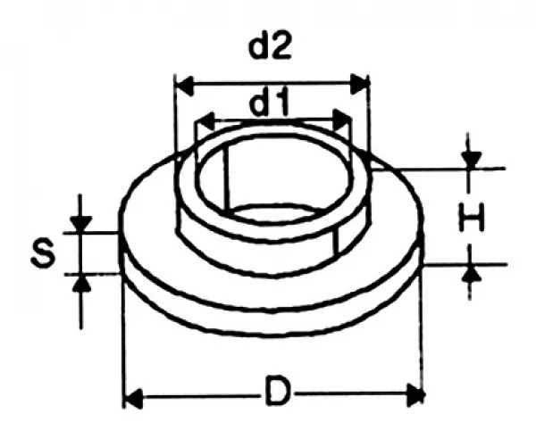 Isolierbuchse Isoliernippel für Transistoren SOT 9, SOT 93, SOT