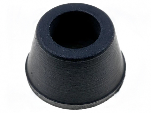 Gehäusefuß schwarz klein Gummi Gummi 11,5mm 1 Stück