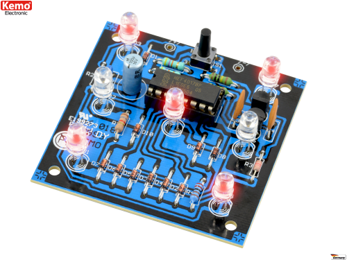 Elektronischer Würfel B093 Kemo Bausatz