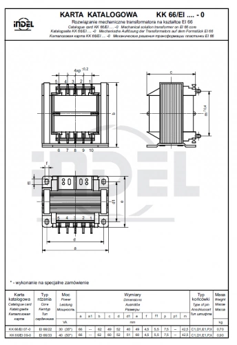 Netztrafo offene Bauform Blocktrafo 2x 9V AC 2x 1,35A max 25VA