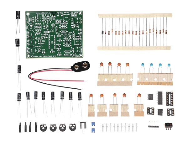 Digitales Echo Gerät Echogerät 9V MK182 Velleman Bausatz WHADDA WSAH182