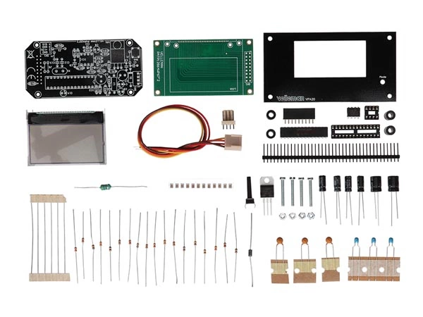 Audio Analysator LCD Panel Display Elektronik K8098 Velleman Bausatz WHADDA WSAH8098