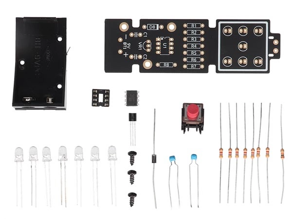 Elektronischer Würfel mit LED für Würfelspiele Velleman WHADDA WSG114