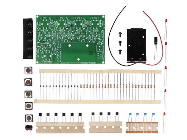 Quiztisch max 4 Spieler 9V MK133 Velleman Bausatz WHADDA WSG133