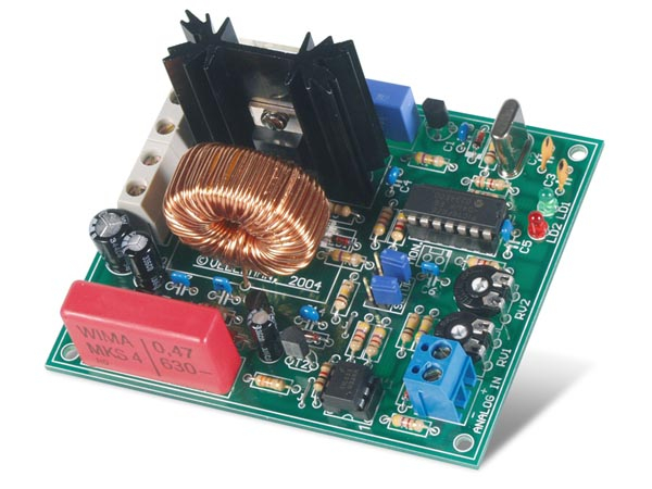 Velleman Elektronik Bausatz K8064 230V~ Dimmer 0-12V DC gesteuerter Leistung max 750Watt K8064 VK8064