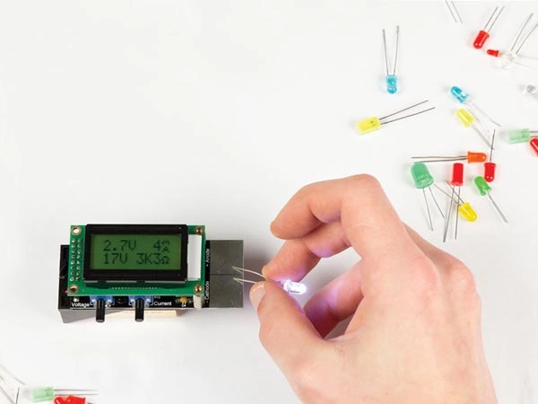 Elektronischer LED Buddy LED Prüfgerät Testgerät Velleman WHADDA WSMI198