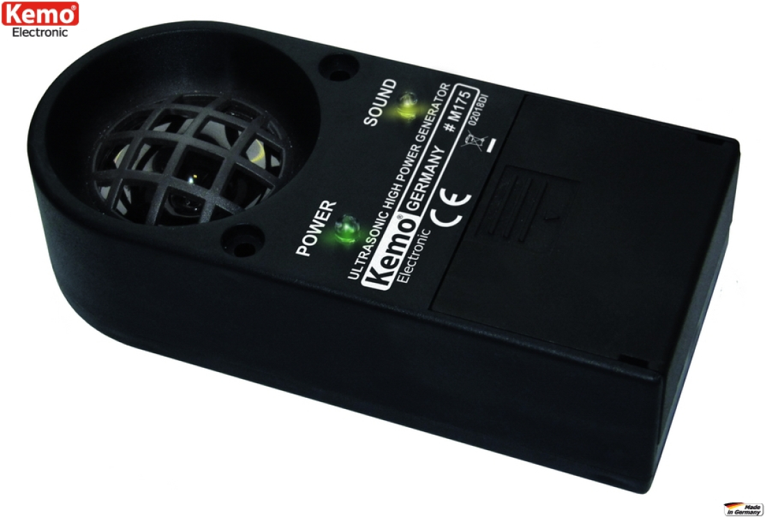 Kemo-Electronic M175 Leistungsstarke Ultraschall Tierscheuche Marder 12V Kemo M175 M175 Kemo-Electronic M175 Leistungsstarke Ultraschall Tierscheuche Marder 12V Kemo M175 M175