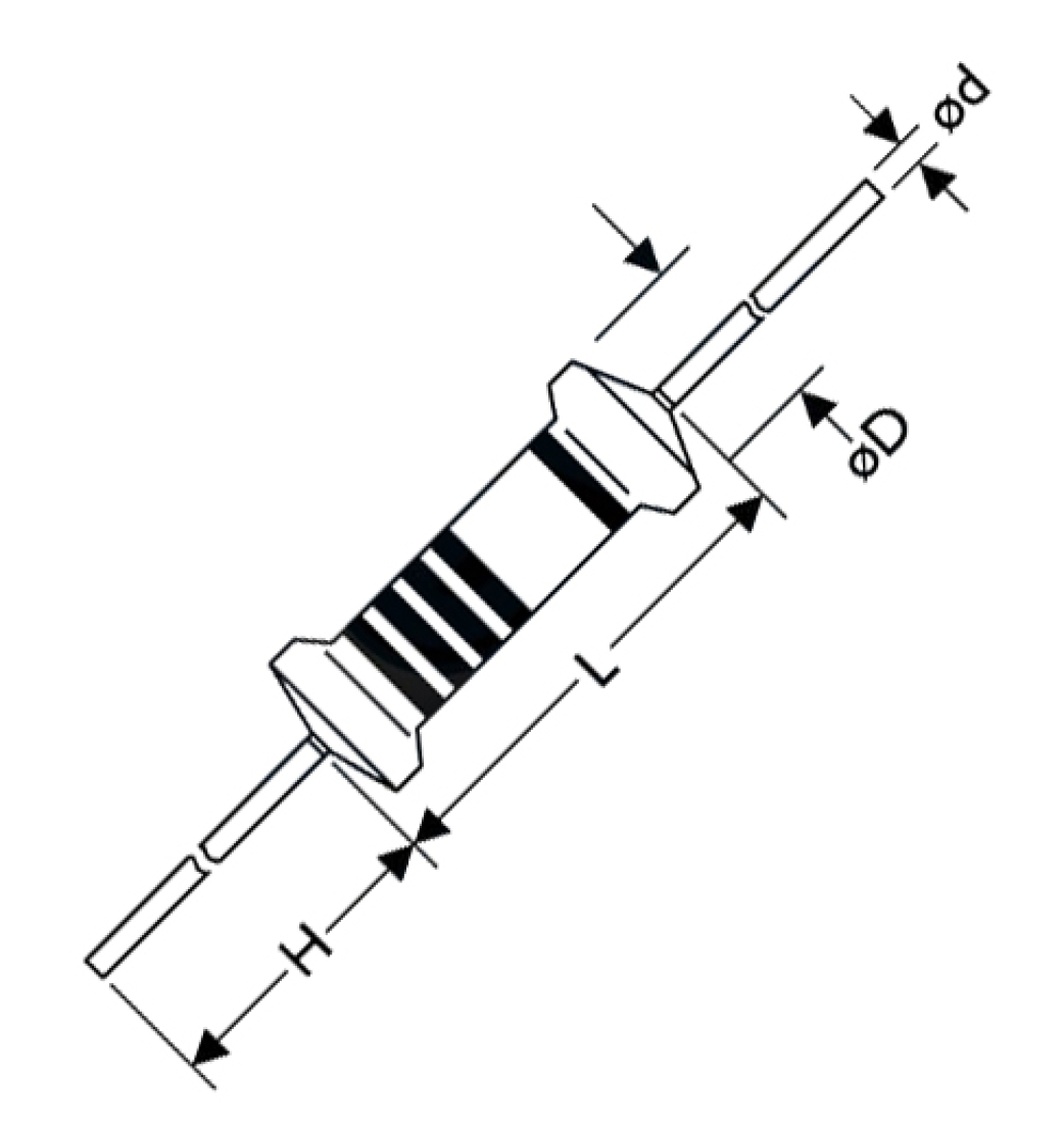 Widerstand 270 Ohm 0,6W Metall-Widerstand