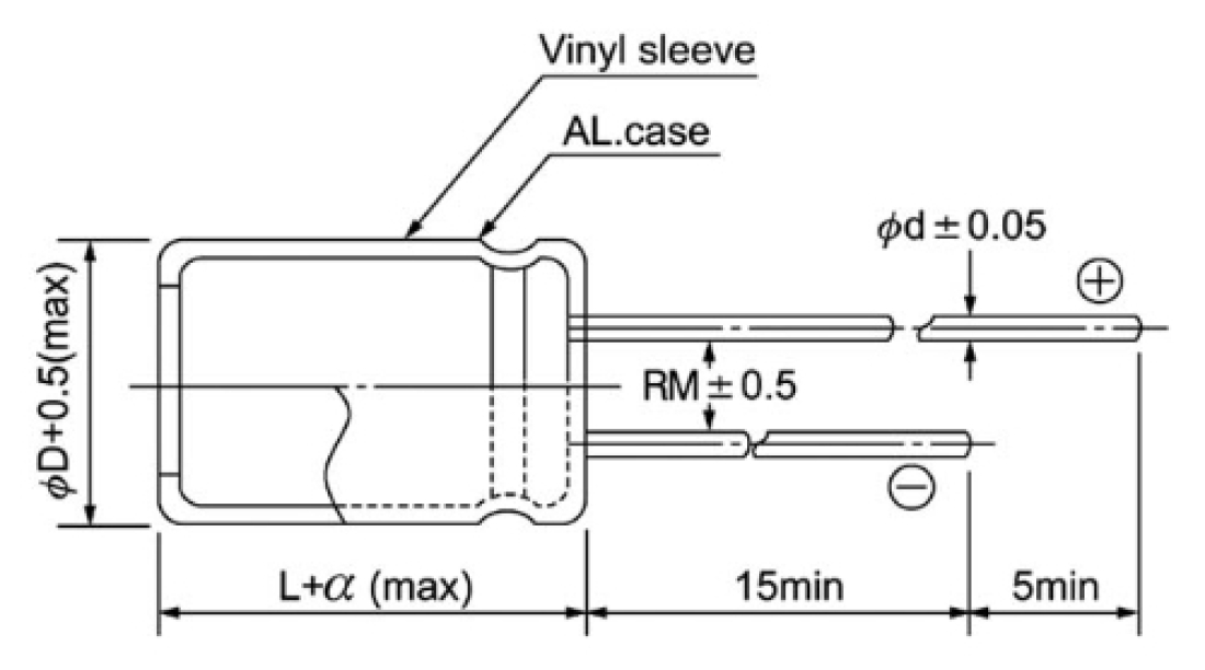 Elektrolyt Kondensator ELKO 6800µF 6,3V