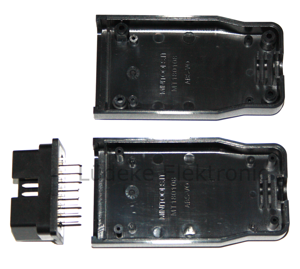 OBD KFZ Diagnose Steckergehäuse 16 polig inkl Stecker