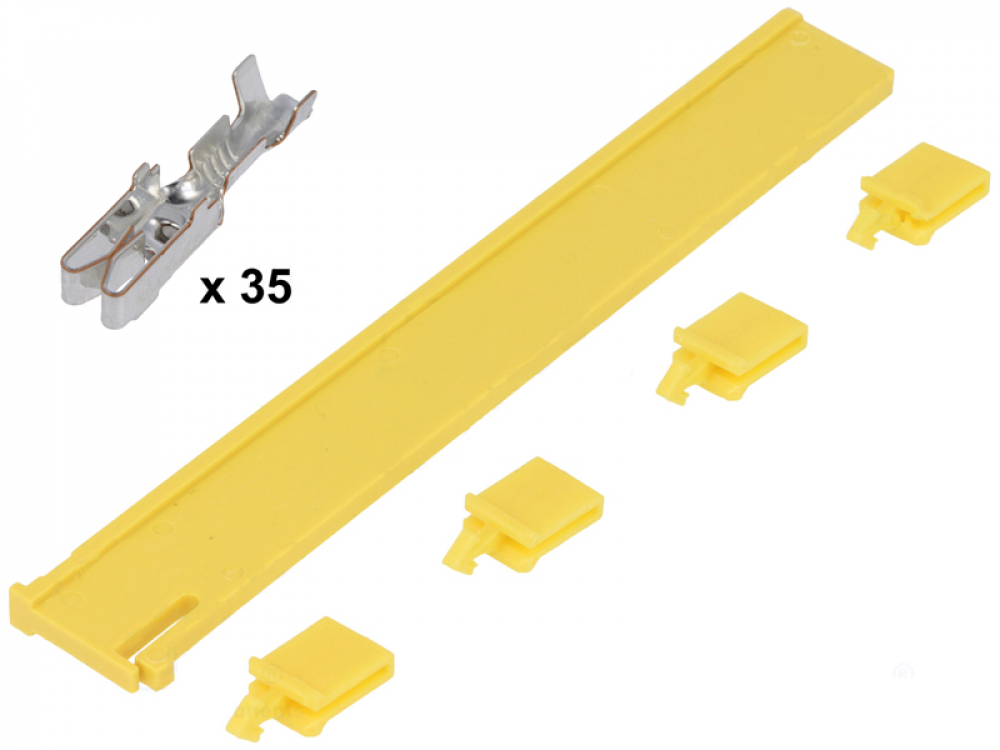 Sicherungshalter Sicherungskasten für 16x Unival 19mm Sicherungen MTA 0100655