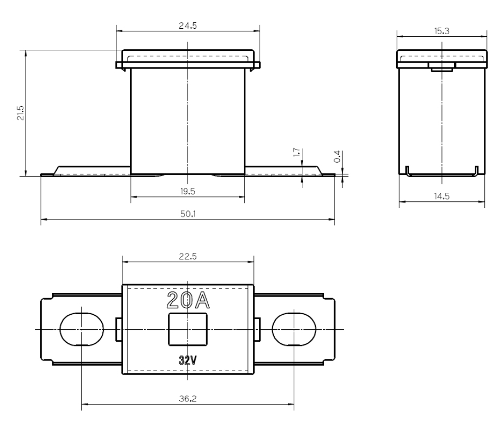 JAPVAL® M48 KFZ Schmelz Sicherung 20A 30A 40A 50A 60A 70A 80A 100A MTA